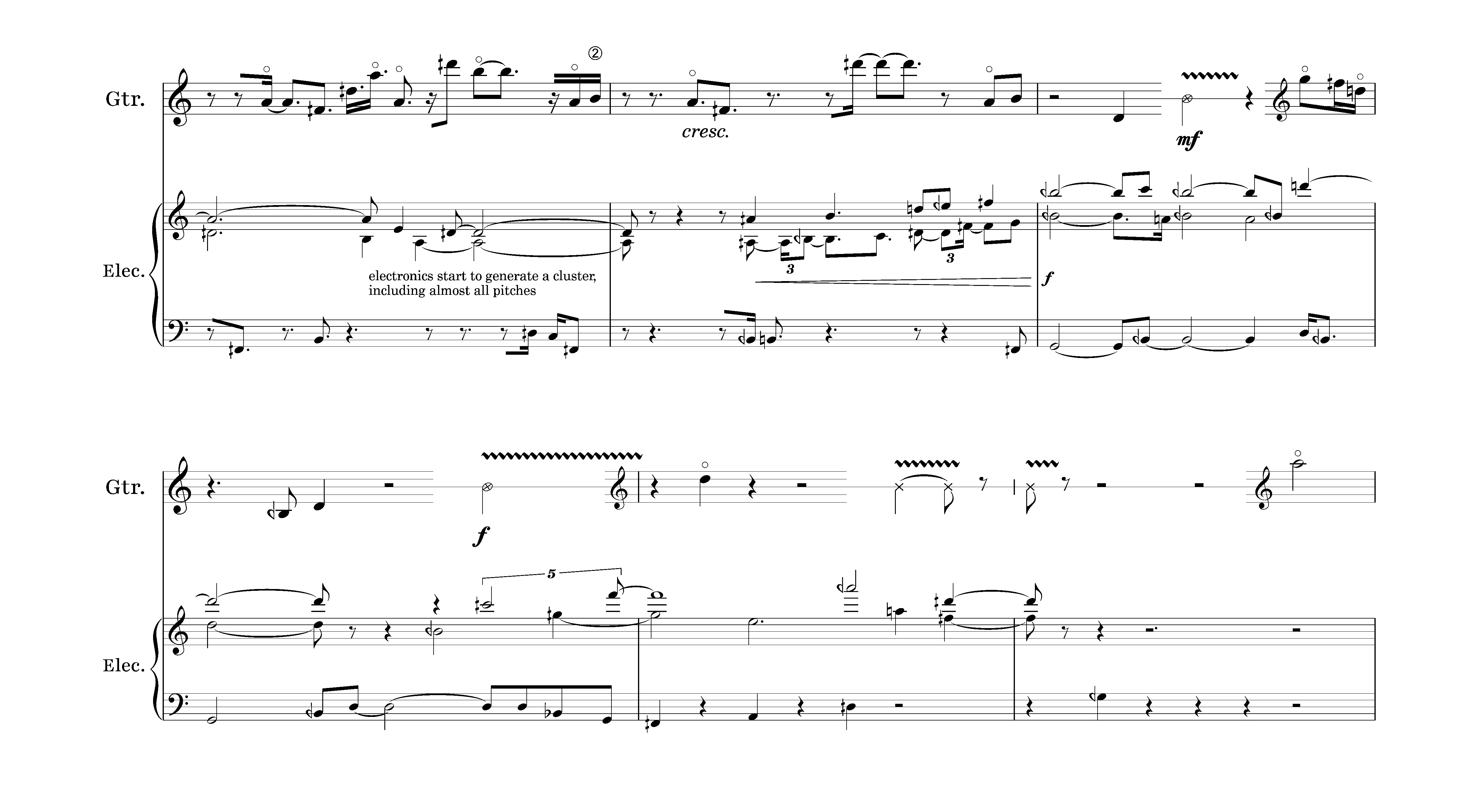 First page of the score: Ese Mi parece un Mi♭